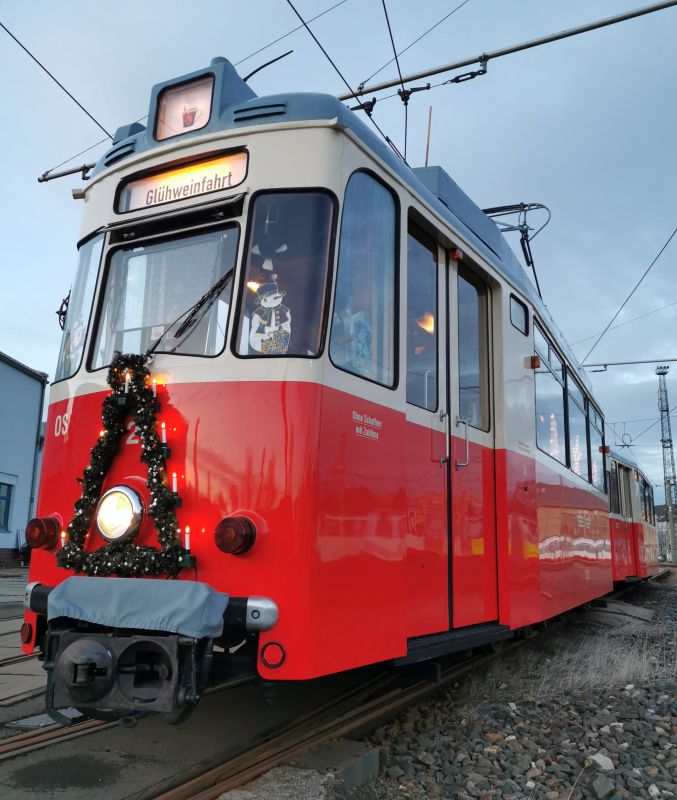 Glühweinfahrt mit der Strassenbahn